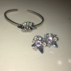 Sorrelli cuff and earring set